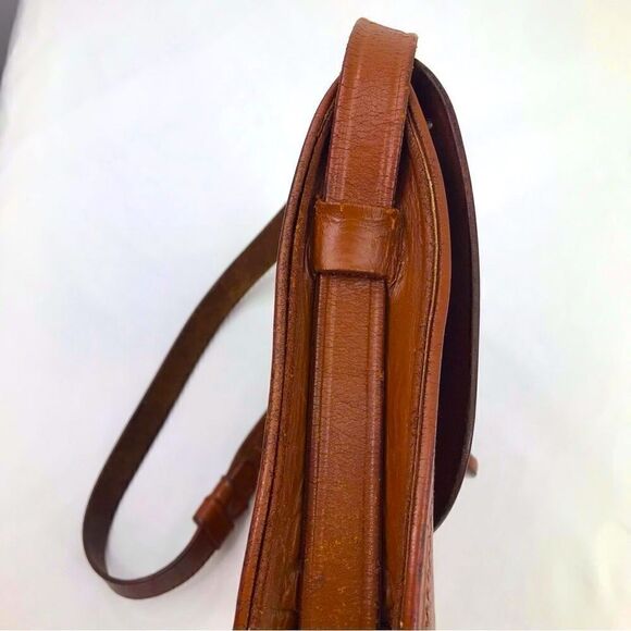 Benitez San Carlos Handmade Brown Leather Satchel Shoulder Bag - Picture 4 of 13